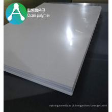 Branco Offset UV que imprime o filme rígido do PVC